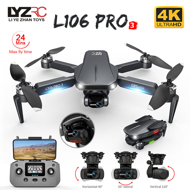 L106 Pro Drone remote control  - Drone Gimbal 2 Axis ulasan dan harga